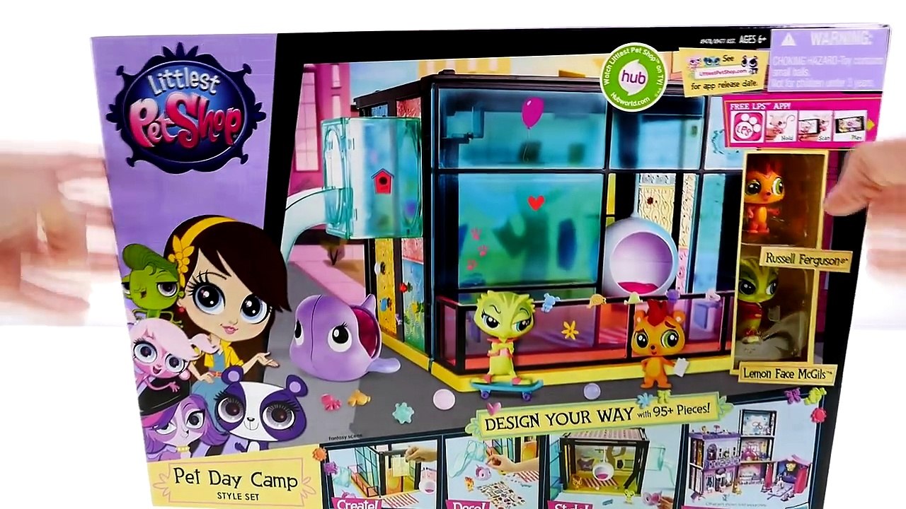 Littlest Pet Shop Casa de Dia de Campo Juguetes Hasbro Lemon Face McGils Russell Ferguson