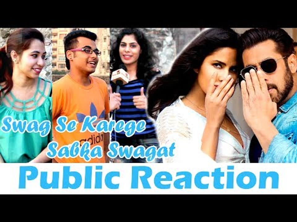 Swag Se Swagat का PUBLIC रिएक्शन | Tiger Zinda Hai | Salman Khan, Katrina Kaif