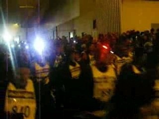 Départ Saintélyon 2007 - montage