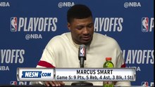 Marcus Smart Press Conference After Game 5 Return