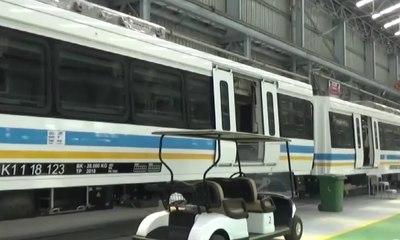 Kandungan Material Lokal LRT Asian Games Capai 45%