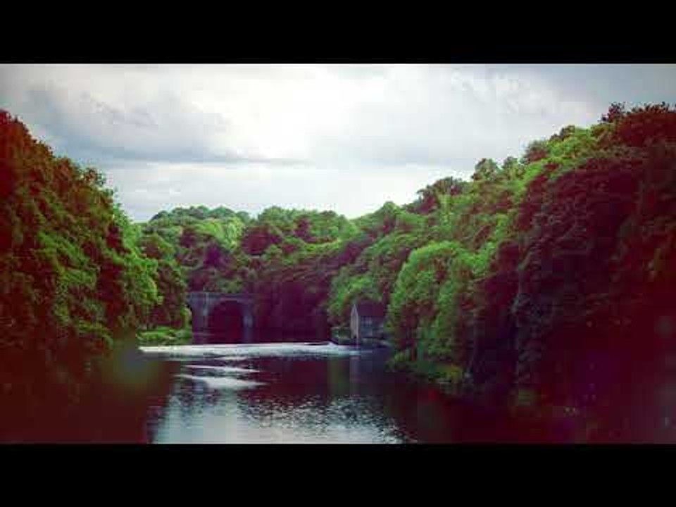 Musique relaxante: avec des sons naturels, calme, relaxant, cascade Musique, étude, méditation