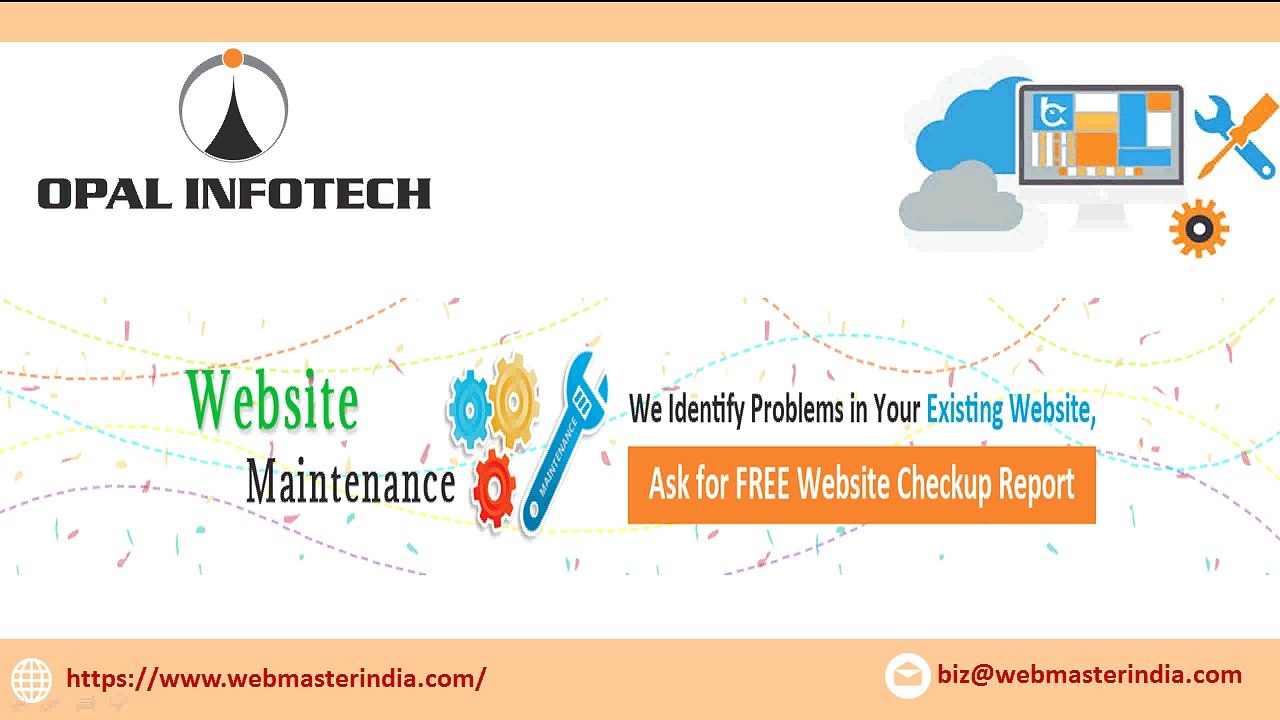 Website Maintenance With Opal Infotech