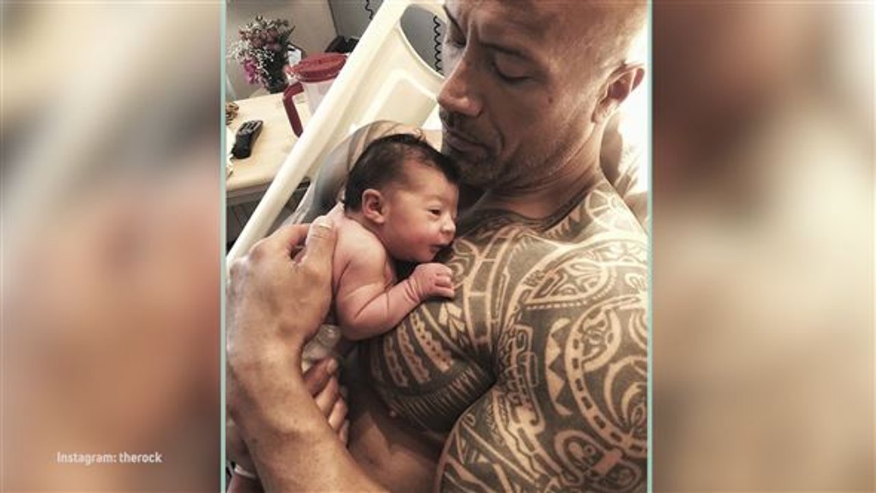 Rock-Nachwuchs: Dwayne Johnson ist Papa geworden
