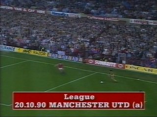Manchester United - Arsenal 20-10-1990 Division One