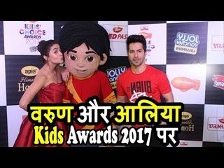 Varun और Alia की जोड़ी ने मचाई Nickelodeon Kids Choice अवार्ड्स पर धूम
