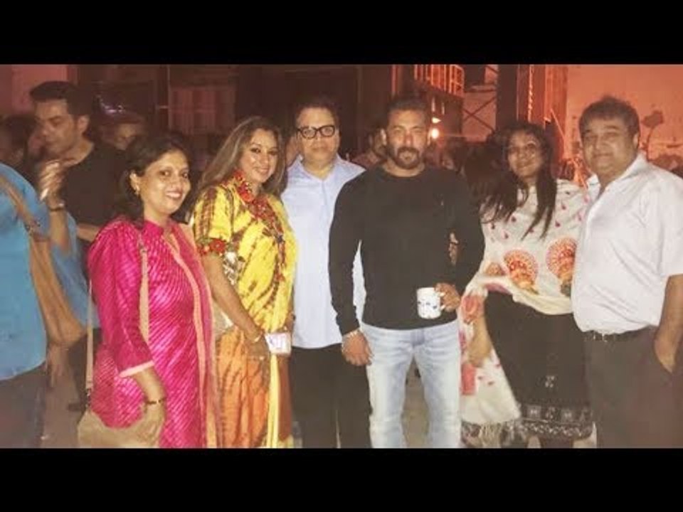 Salman Khan पोहचे Mehboob Studio Race 3 के Muhurat Shot के लिए