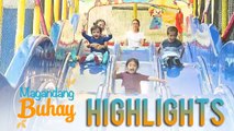 Magandang Buhay: Xia, Carlo, Pele and Mela enjoy the Active Fun playroom