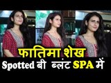 Fatima Sana Shaikh पोह्ची Khar के B Blunt Spa पर