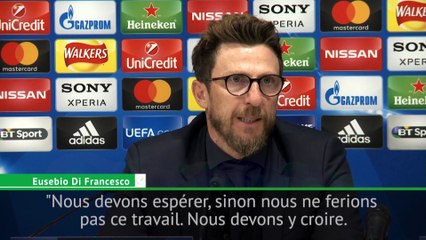 Di Francesco y croit dur comme fer pour le retour