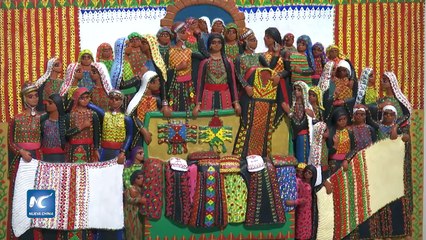Abren exposición de bordados palestinos