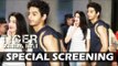Ishaan Khattar पहुंचे Jhanvi Kapoor के साथ Tiger Zinda Hai के Screening पर