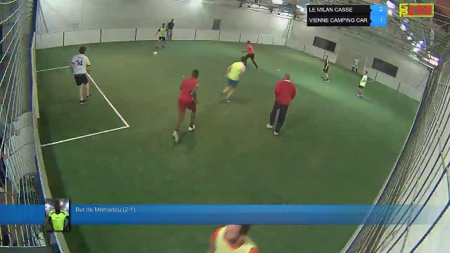 But de Mamadou (2-1) - LE MILAN CASSE Vs VIENNE CAMPING CAR - 24/04/18 21:00 - LIGUE 3