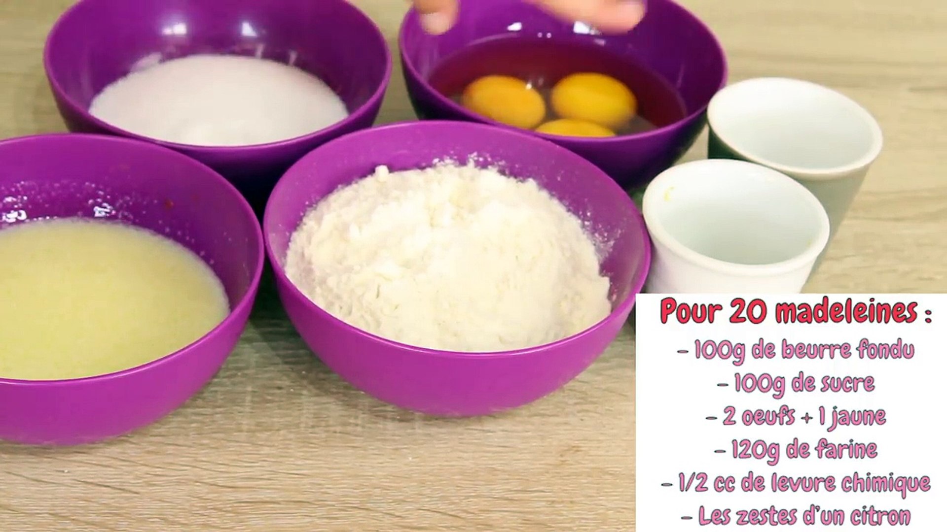 Recette Madeleine Sucette Moelleuse Chocolat Facile Et Rapide Video Dailymotion