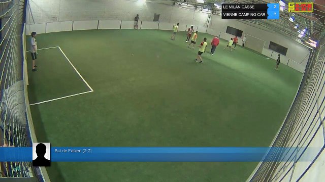 But de Fabien (2-7) - LE MILAN CASSE Vs VIENNE CAMPING CAR - 24/04/18 21:00 - LIGUE 3