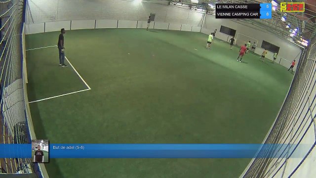 But de adel (5-8) - LE MILAN CASSE Vs VIENNE CAMPING CAR - 24/04/18 21:00 - LIGUE 3