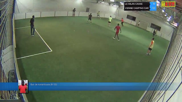But de karantoura (6-10) - LE MILAN CASSE Vs VIENNE CAMPING CAR - 24/04/18 21:00 - LIGUE 3