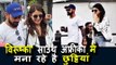 Virat Kohli अपनी पत्नी Anushka Sharma के साथ दिखाई दिए CapeTown में | South Africa