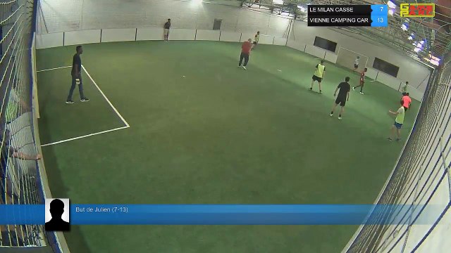 But de Julien (7-13) - LE MILAN CASSE Vs VIENNE CAMPING CAR - 24/04/18 21:00 - LIGUE 3
