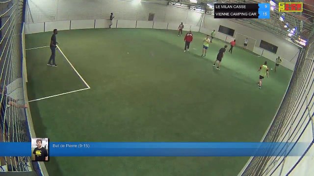 But de Pierre (9-15) - LE MILAN CASSE Vs VIENNE CAMPING CAR - 24/04/18 21:00 - LIGUE 3