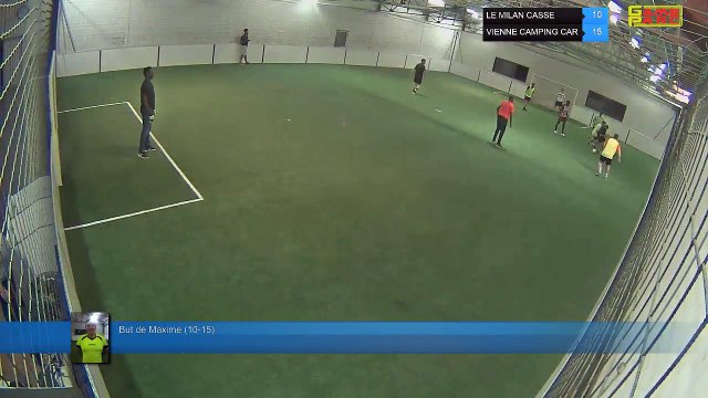 But de Maxime (10-15) - LE MILAN CASSE Vs VIENNE CAMPING CAR - 24/04/18 21:00 - LIGUE 3