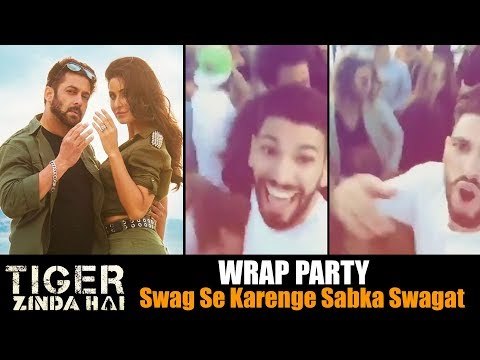 Swag Se Karenge Sabka Swagat की हुई Wrap Party | Tiger Zinda Hai | Salman Khan, Katrina Kaif
