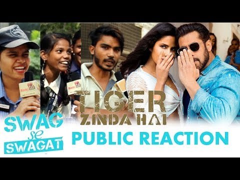 Swag Se Swagat के गाने पर मचाई PUBLIC ने धूम । Tiger Zinda Hai । Salman Khan । Katrina Kaif