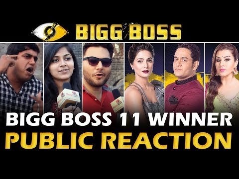 Salman Khan के Bigg Boss 11 के विजेता पर | PUBLIC REACTION | Shilpa, Hina, Vikas