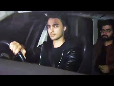 Aayush Sharma पोहचे Salman Khan के 52nd Birthday पार्टी पर | Panvel Farmhouse