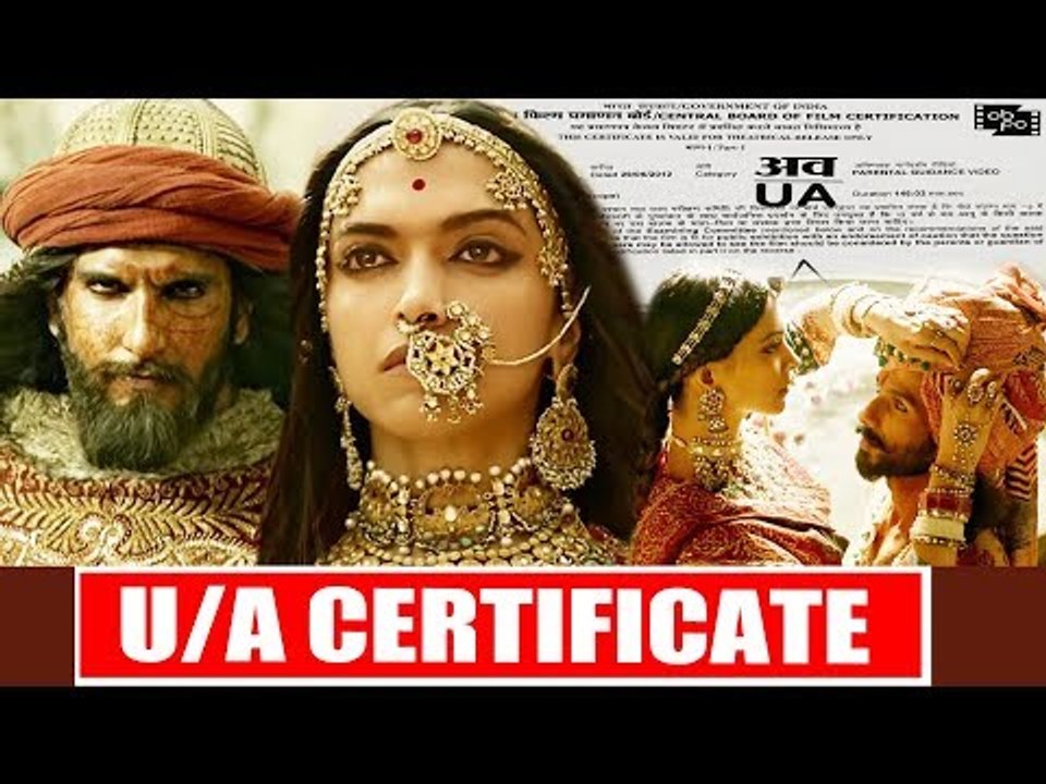 Deepika के Padmavati मूवी का बदला नाम PADMAVAT और मिला U/A Certified