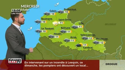 Les Prévisions Météo du 25 Avril 2018 (Lille)