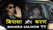 Bipasha Basu और Karan Singh Grover पोहचे Mahira Saloon