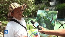 Artistas de 13 países plasman su talento inspirándose en la naturaleza peruana