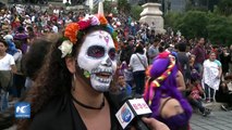 Miles de catrinas toman las calles en la Ciudad de México