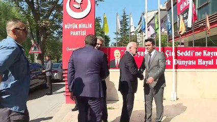 AK Parti heyeti BBP'yi ziyaret etti (1) - ANKARA