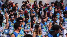 Colores y danza se tomaron “Los Mil Tambores” en Valparaíso 2017