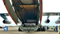 Rusia asiste a México con 35 toneladas de ayuda humanitaria