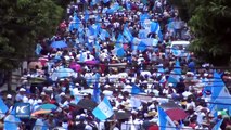 Realizan paro nacional en Guatemala