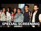 Shahid Kapoor और Mira Rajput अपने परिवार के साथ पहुंचे Tiger Zinda Hai के Special Screening पर