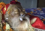Indian Sadhu ends his life's journey