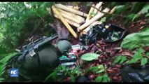 Descubren arsenal explosivo de narcotraficantes colombianos
