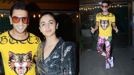Ranveer Singh का 'GullyBoy' की party में अतरंगी अंदाज, पहनें Floral Pants | Boldsky