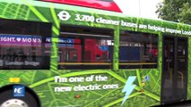 Autobuses eléctricos chinos dan servicio en Londres