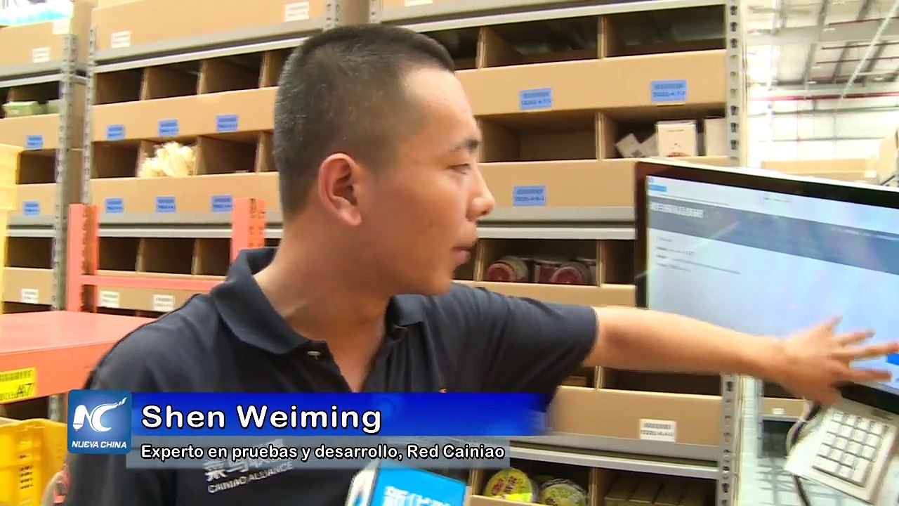 Moviliza China productos en almacenes inteligentes