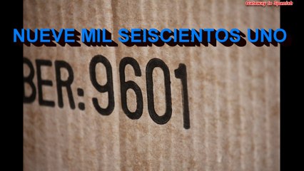 Numbers in Spanish (part 2) Reading numbers (practice)
