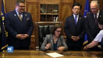 Gobernadora de Oregon firma ley apoya lazos económicos con China