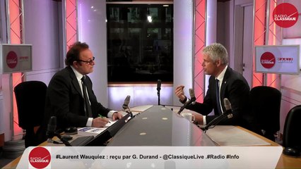 "Nous ne pesons plus sur le cours des choses. Trump a dit l'inverse de ce qu'attendait Emmanuel Macron " Laurent Wauquiez (25/04/2018)