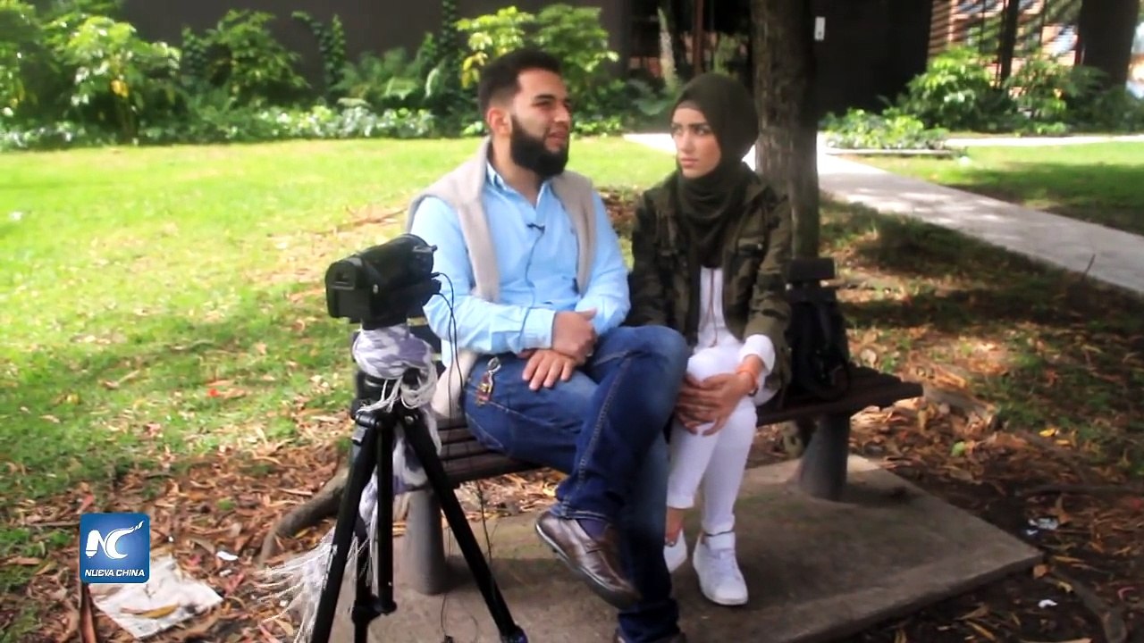 Malak Hadi, iraquí en busca de un futuro como r...
