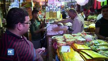 Se vive en mercados egipcios el tradicional platillo del Ramadán el yamish