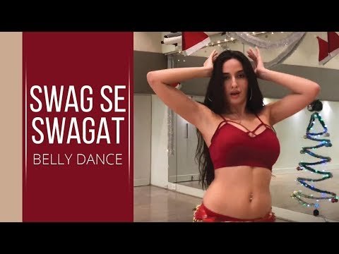 सलमान के गाने Swag Se Swagat Arabic वाले पर किया Nora Fatehi ने Belly डांस | Tiger Zinda Hai